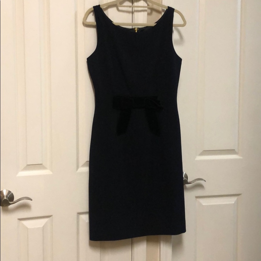 Navy and black Kate Spade work dress